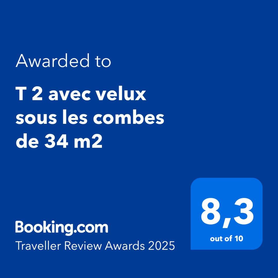 T 2 Avec Velux Sous Les Combes De 34 M2 Leilighet La Londe-les-Maures Eksteriør bilde